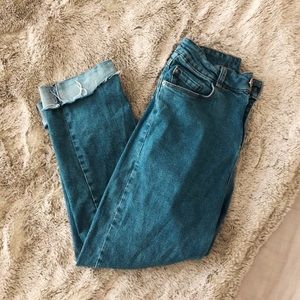 High waisted mom jeans